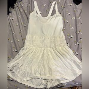 Free People Movement white tennis dress